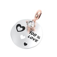 Charm Rerum Donna AMORE in Argento Cristallo 25056 - 25056